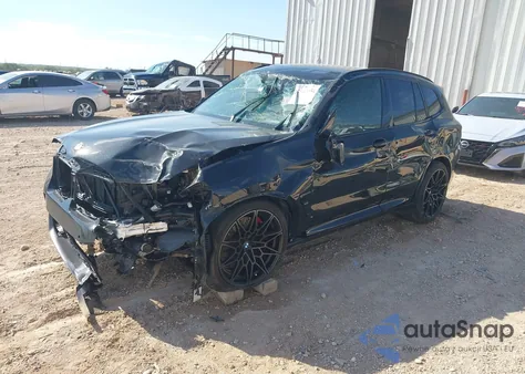 2024 BMW X3 M из США, поврежденный, VIN 5YM13EC09R9T58542